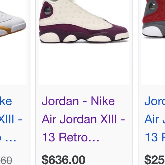 Jordan 13 Bordeaux - Picture 5 of 5